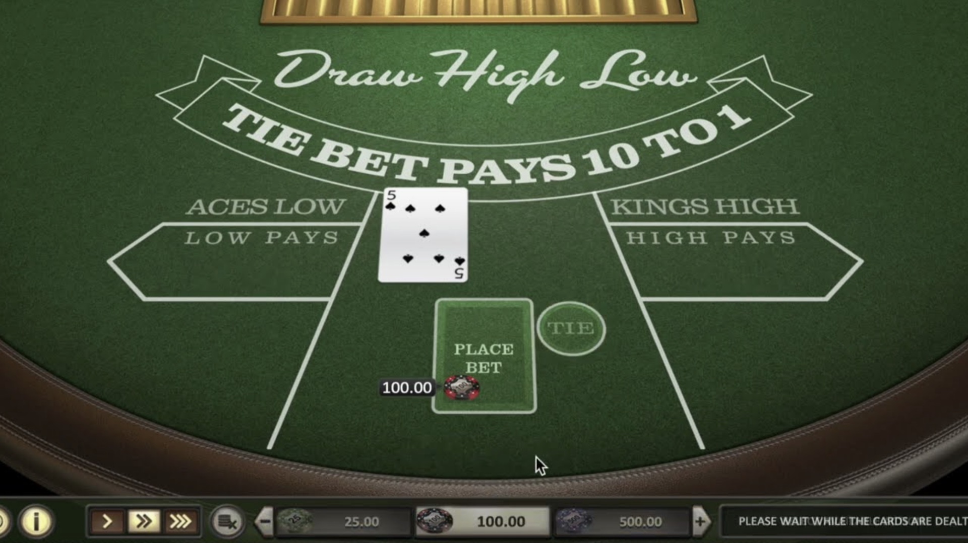 Draw High Low